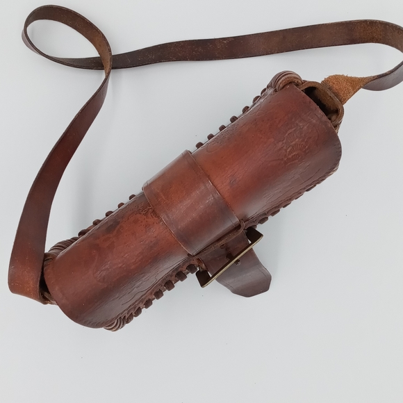 Vintage Handmade Leather Bag - Picture 6 of 13